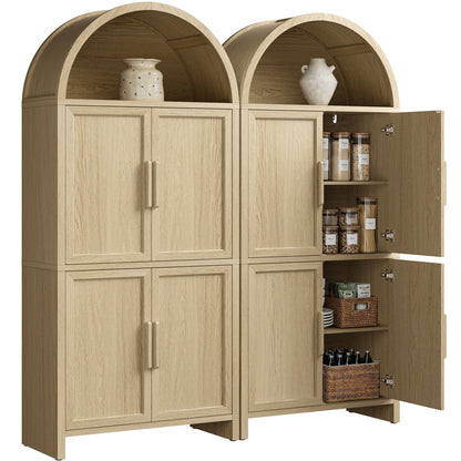 Woven Tall Cabinet