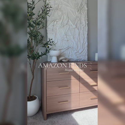 Curved 9-Drawer Dresser