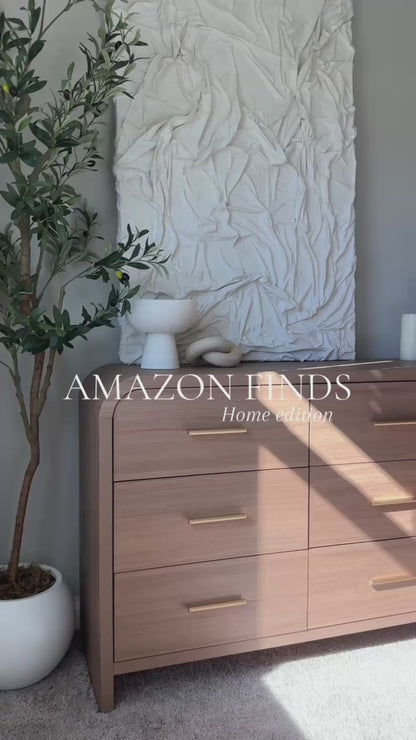 Curved 9-Drawer Dresser