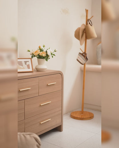 Curved 7-Drawer Dresser